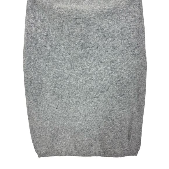 Vintage Valerie Stevens Angora Wool Blend Heathered Gray Pencil Skirt Medium - Picture 5 of 5